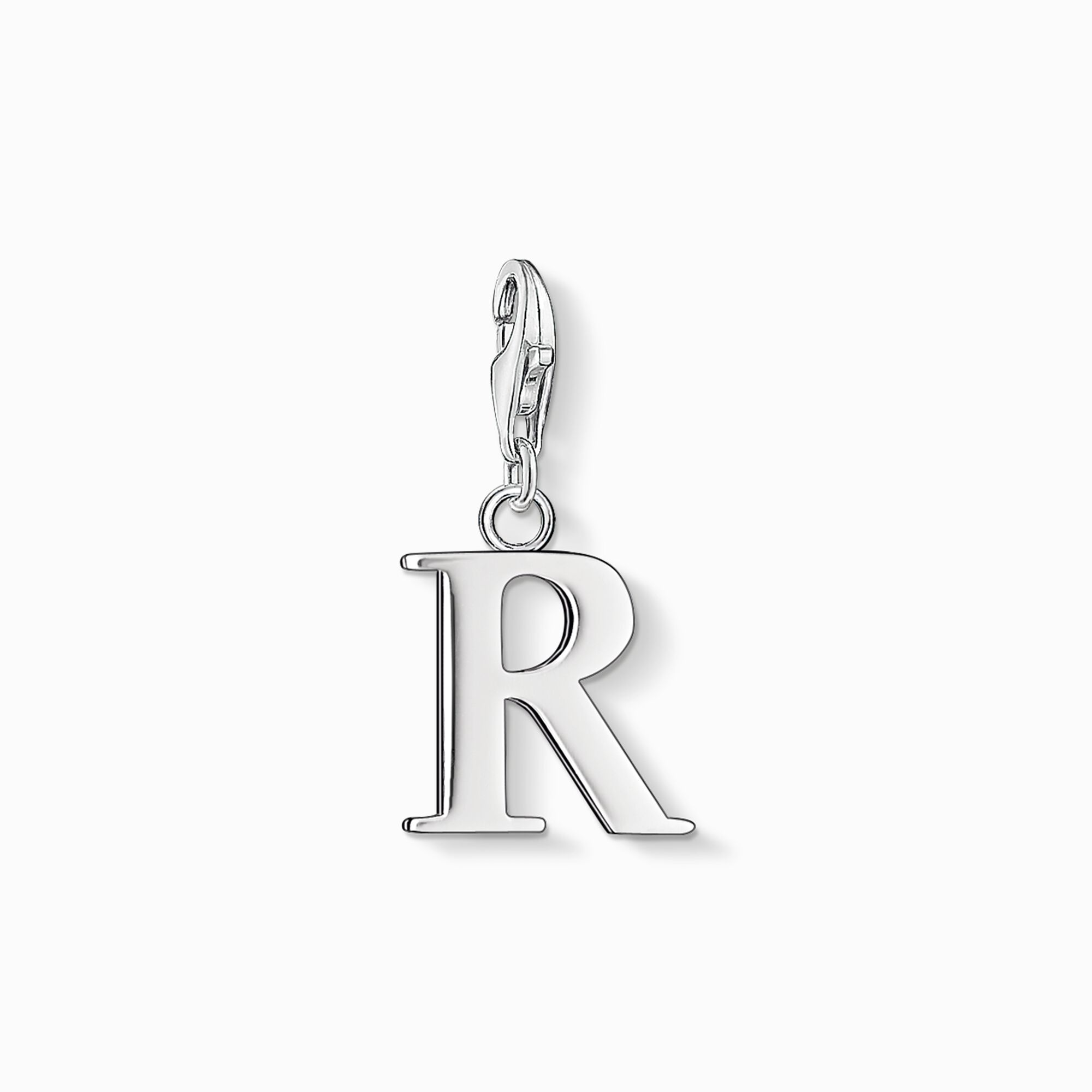 Charm pendant letter R from the Charm Club collection in the THOMAS SABO online store