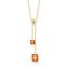 Necklace orange stones with star from the  collection in the THOMAS SABO online store