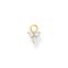 Colgante para pendiente blanco piedras oro de la colección Charming Collection en la tienda online de THOMAS SABO