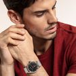 Watch unisex Code TS silver black from the  collection in the THOMAS SABO online store