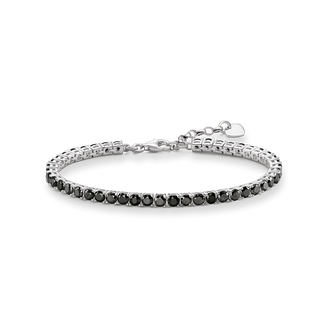 Tennis bracelet black from the Glam &amp; Soul collection in the THOMAS SABO online store