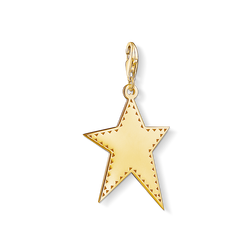 Charm pendant Golden star from the  collection in the THOMAS SABO online store