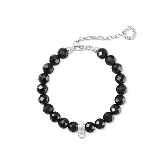 Charm bracelet black from the Charm Club collection in the THOMAS SABO online store
