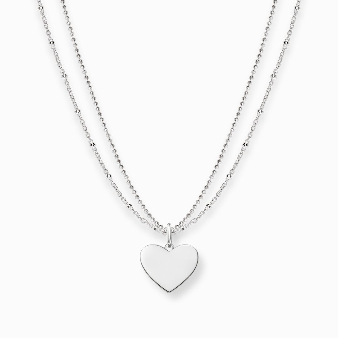 Thomas Sabo Pink Heart Bead Necklace main image 0