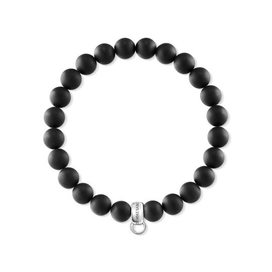Charm bracelet black from the Charm Club collection in the THOMAS SABO online store