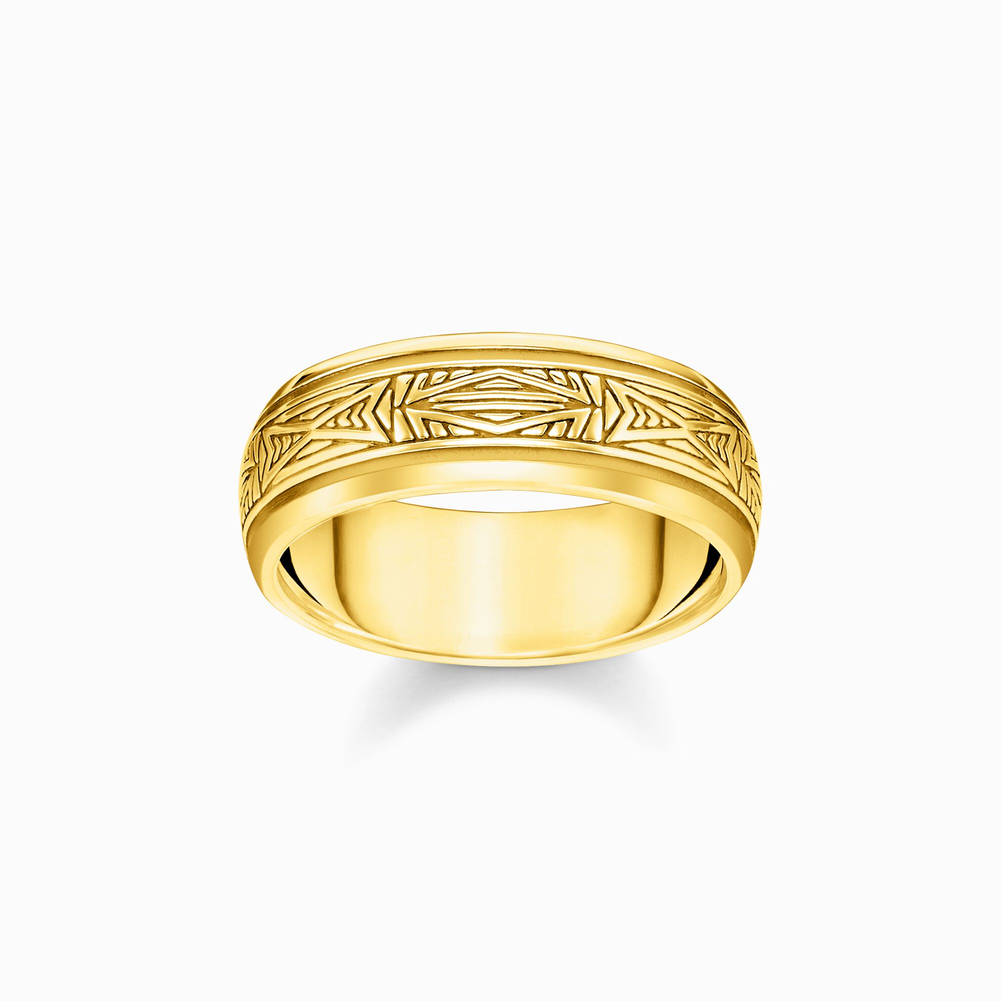 Ring ornaments, gold from the  collection in the THOMAS SABO online store