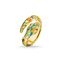 Ring bright golden-coloured snake from the  collection in the THOMAS SABO online store