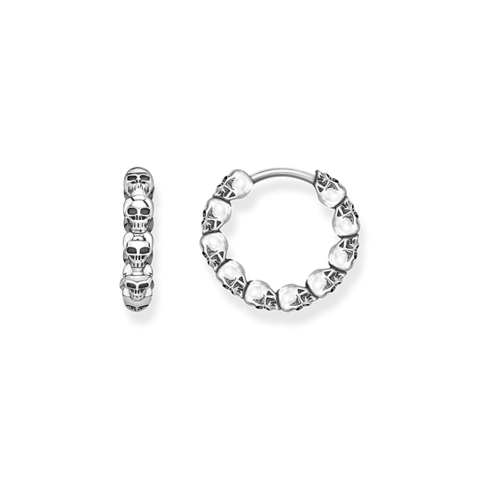 hoop earrings skulls from the  collection in the THOMAS SABO online store