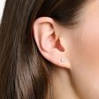 Single ear stud white stone silver from the Charming Collection collection in the THOMAS SABO online store