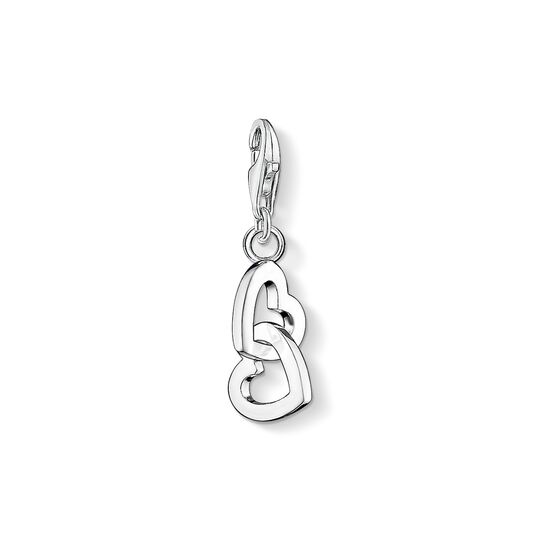 Charm pendant hearts from the Charm Club collection in the THOMAS SABO online store