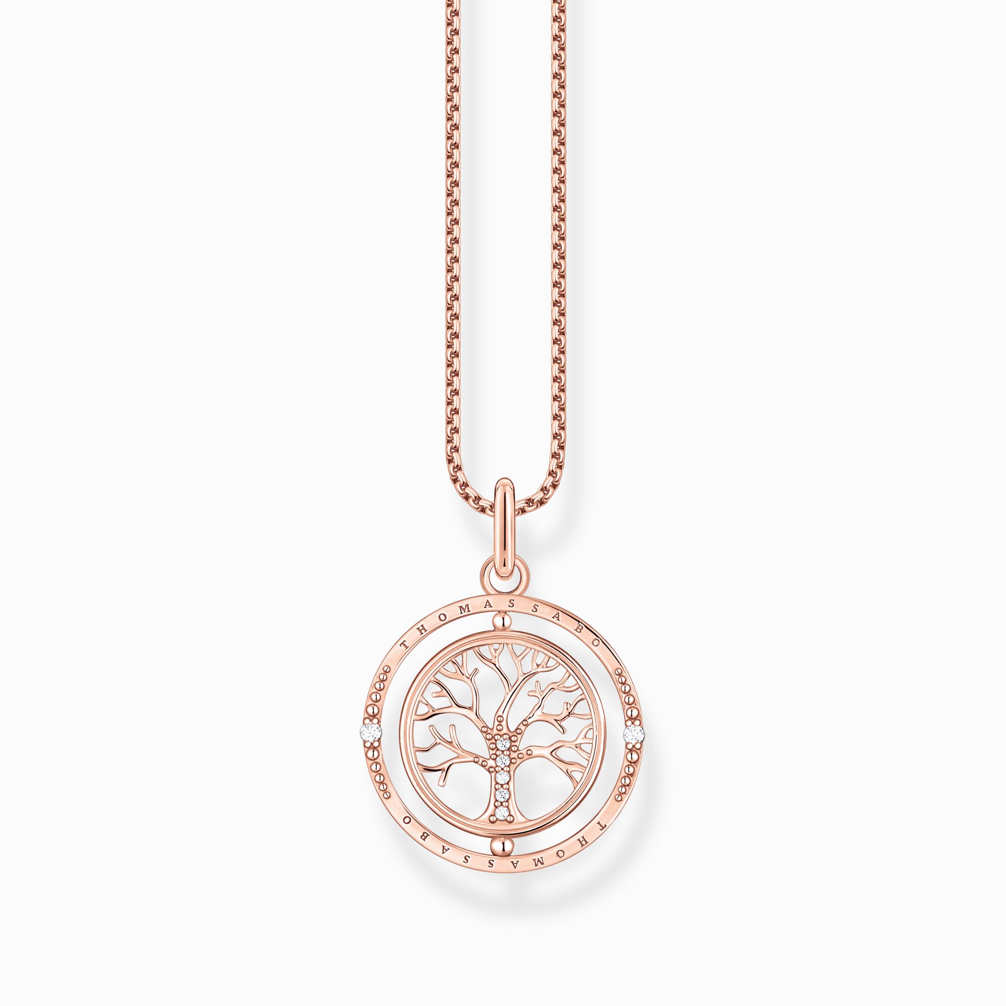 Cadena Tree of love oro rosado de la colección  en la tienda online de THOMAS SABO