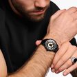 Men&rsquo;s watch Elements of Nature with black stones two-tone from the  collection in the THOMAS SABO online store