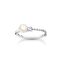 Ring Perle mit wei&szlig;em Stein silber aus der Charming Collection Kollektion im Online Shop von THOMAS SABO