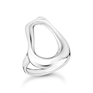 Silver ring Natural Beauty from the  collection in the THOMAS SABO online store