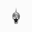 Pendant lily skull from the  collection in the THOMAS SABO online store