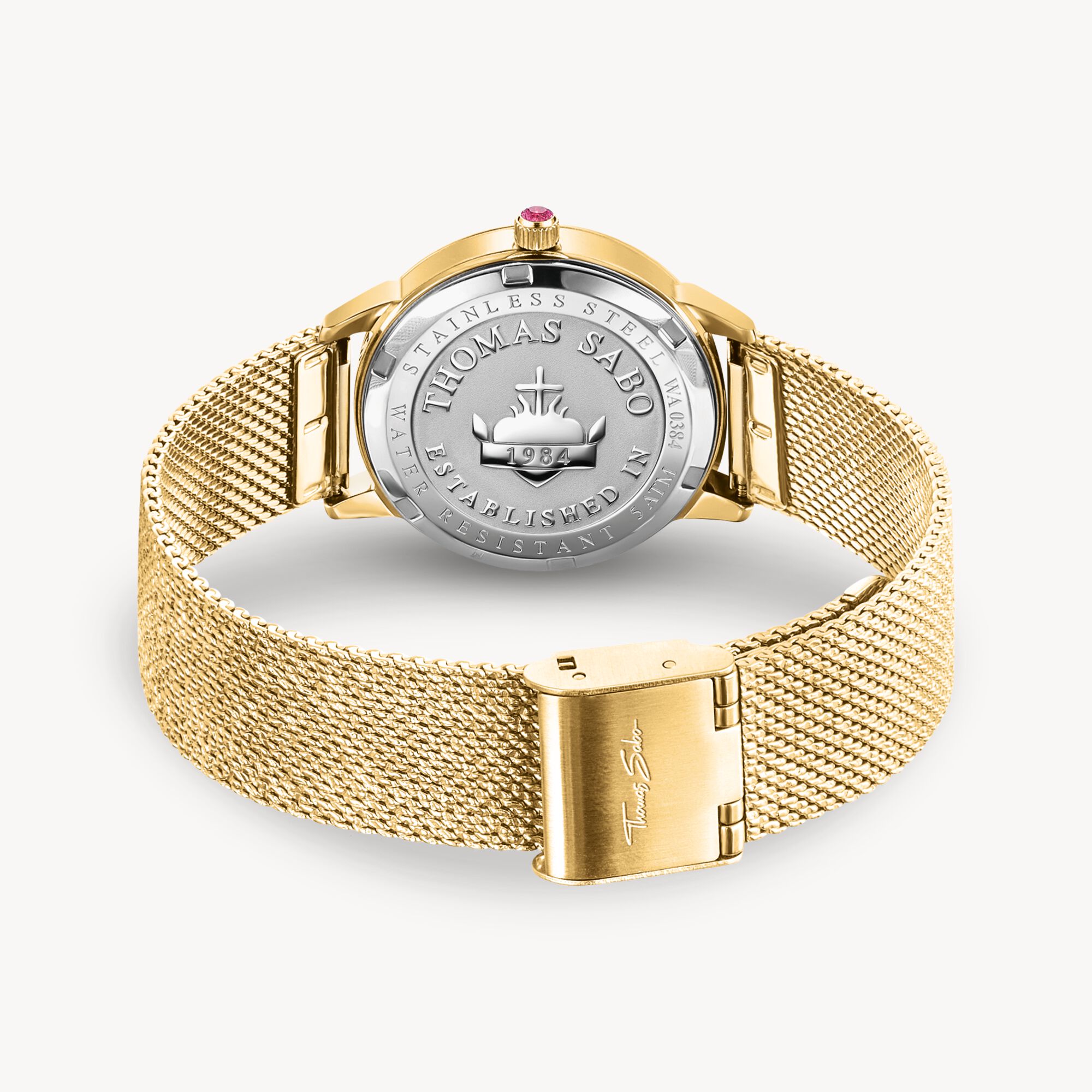 Watch for women, yellow gold coloured with snake – THOMAS SABO