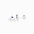 Ear studs tail fin with blue stones from the  collection in the THOMAS SABO online store