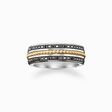 Band ring black diamond from the  collection in the THOMAS SABO online store