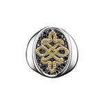 Signet ring diamond love knot from the  collection in the THOMAS SABO online store