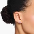 Clous d&#39;oreilles avec pierre rose argent de la collection  dans la boutique en ligne de THOMAS SABO