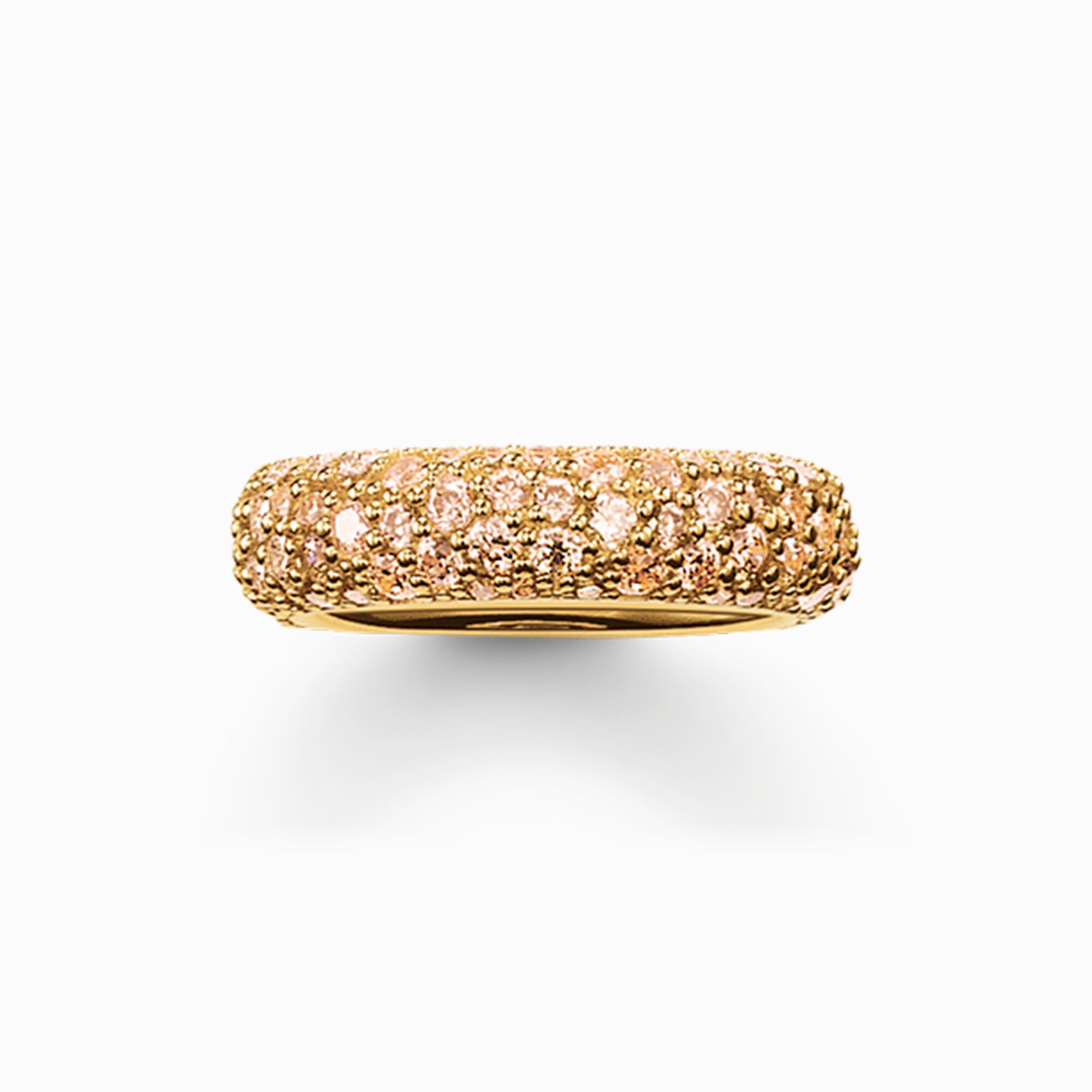 Band ring crushed pav&eacute; from the  collection in the THOMAS SABO online store