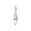 Charm pendant milky quartz silver from the Charm Club collection in the THOMAS SABO online store
