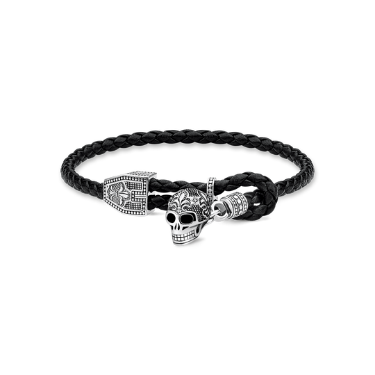 leather strap skull from the  collection in the THOMAS SABO online store