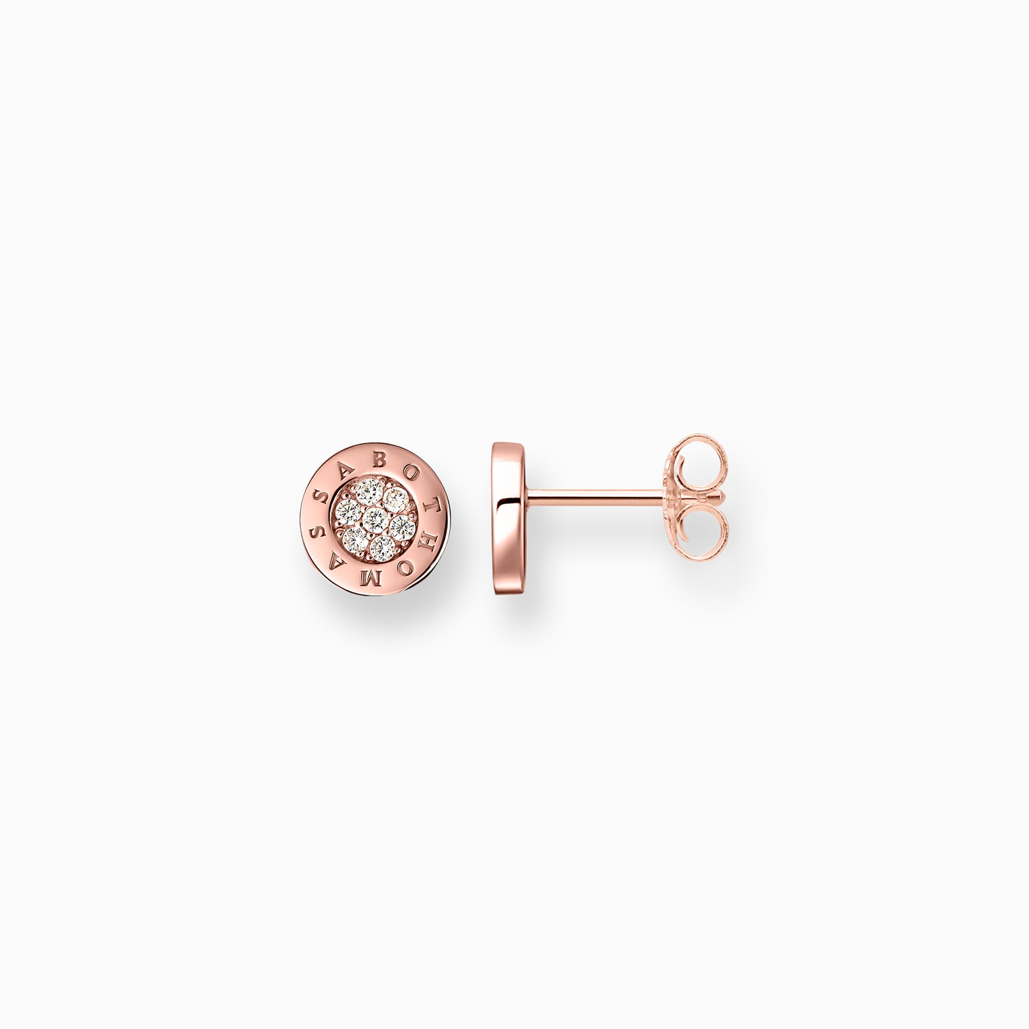 Ear studs classic pav&eacute; from the  collection in the THOMAS SABO online store