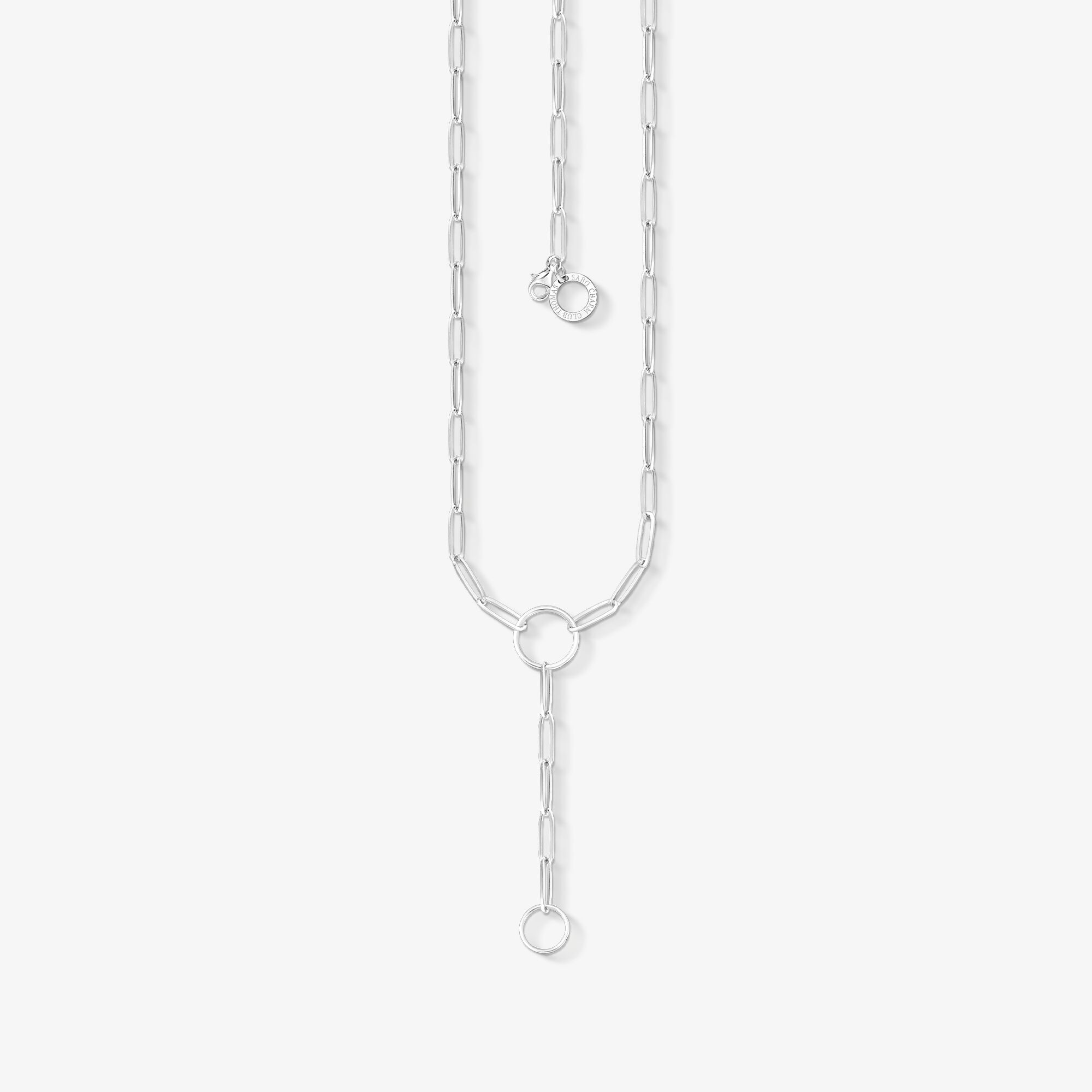 THOMAS SABO Chaîne Charm, Argent sterling, Taille: 50 cm, femme