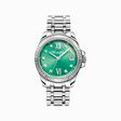 Ladies watch Divine Green with dial in green silver-coloured from the  collection in the THOMAS SABO online store
