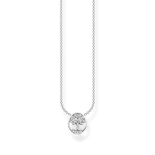 Necklace Tree of Love with white stones silver from the Charming Collection collection in the THOMAS SABO online store