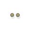 Ear studs cross black stones gold from the  collection in the THOMAS SABO online store