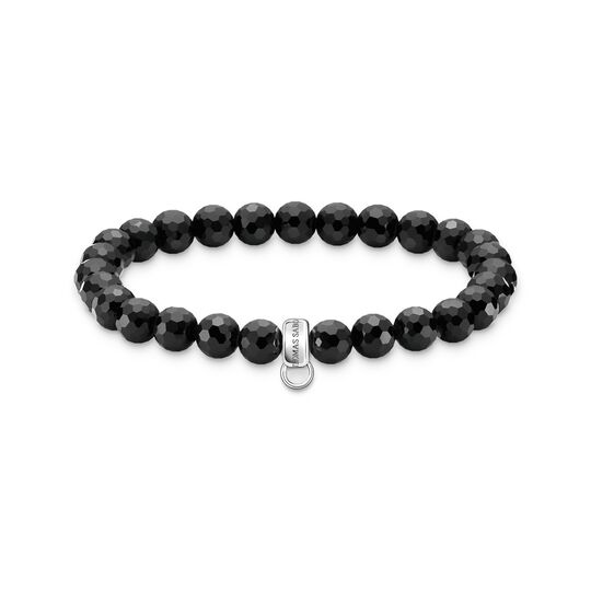 Charm bracelet black from the Charm Club collection in the THOMAS SABO online store