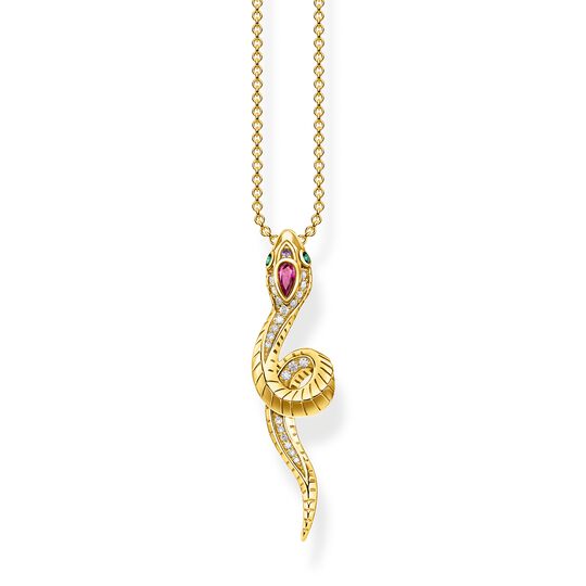 Necklace snake gold from the  collection in the THOMAS SABO online store