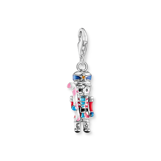 Silver nutcracker charm pendant stones from the Charm Club collection in the THOMAS SABO online store