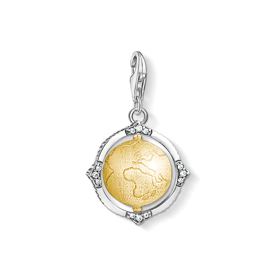 Charm pendant Vintage globe from the Charm Club collection in the THOMAS SABO online store
