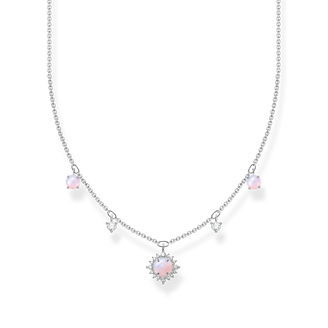 Necklace vintage shimmering pink opal-coloured stone from the Charming Collection collection in the THOMAS SABO online store