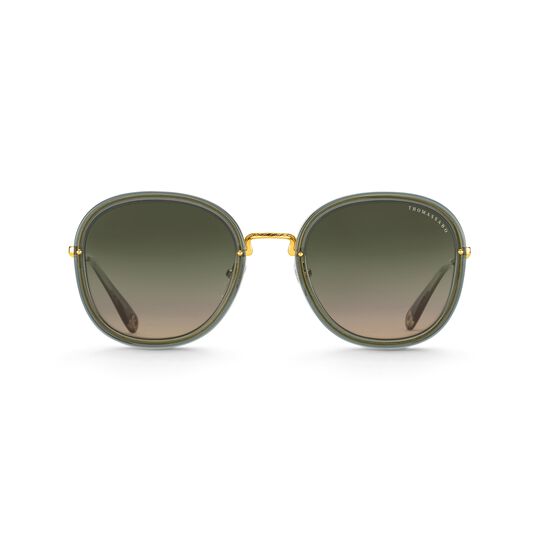 Sonnenbrille Mia Quadratisch gr&uuml;n aus der  Kollektion im Online Shop von THOMAS SABO