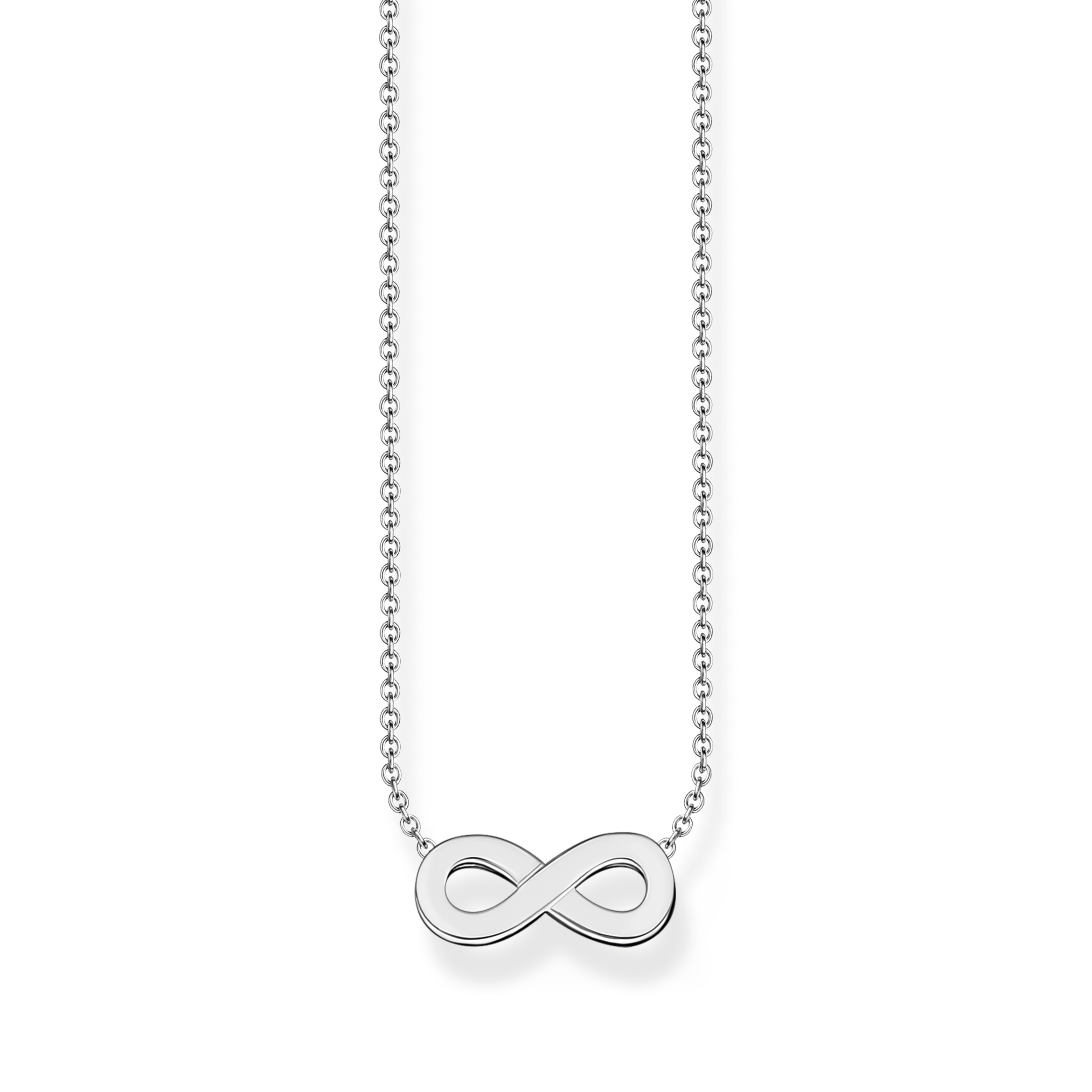 Thomas Sabo Kette mit Infinity-Anhänger Silber silberfarben KE2221-001-21-L45V