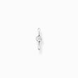 Single ear cuff white stone silver from the Charming Collection collection in the THOMAS SABO online store