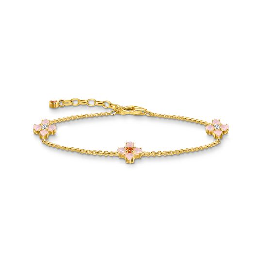 Bracelet flower gold from the  collection in the THOMAS SABO online store