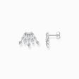Ear studs with winter sun rays silver from the  collection in the THOMAS SABO online store