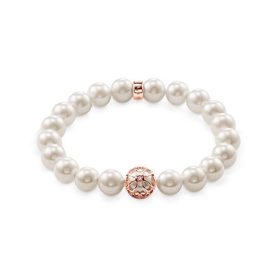 Pearl bracelet lotos blossom from the Glam &amp; Soul collection in the THOMAS SABO online store