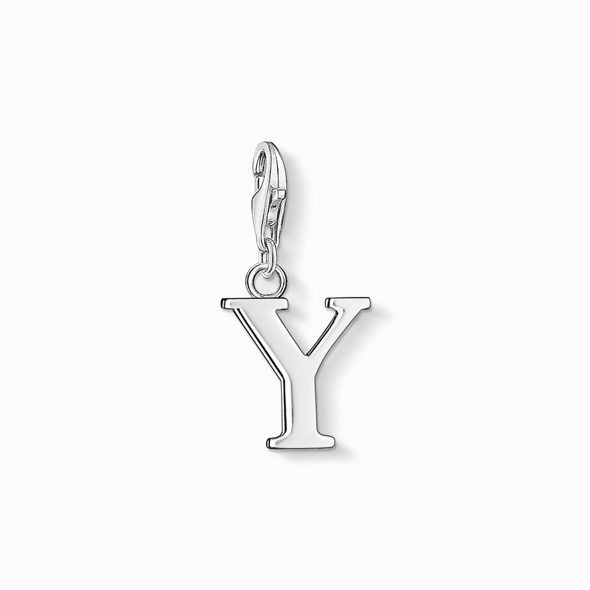 Charm pendant letter Y from the Charm Club collection in the THOMAS SABO online store
