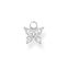 Pendentif pour boucle d&#39;oreille unique papillon pierres blanches de la collection Charming Collection dans la boutique en ligne de THOMAS SABO