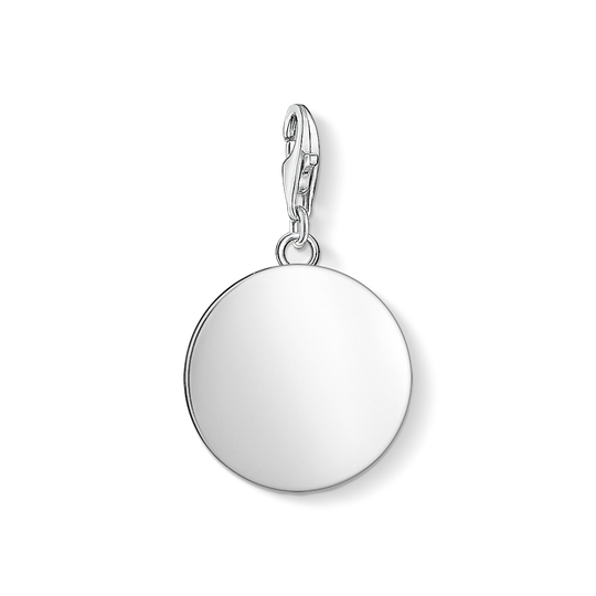 Charm pendant disc from the Charm Club collection in the THOMAS SABO online store