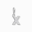 Charm pendant letter X from the Charm Club collection in the THOMAS SABO online store