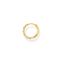 Single hoop earring white stones gold from the Charming Collection collection in the THOMAS SABO online store