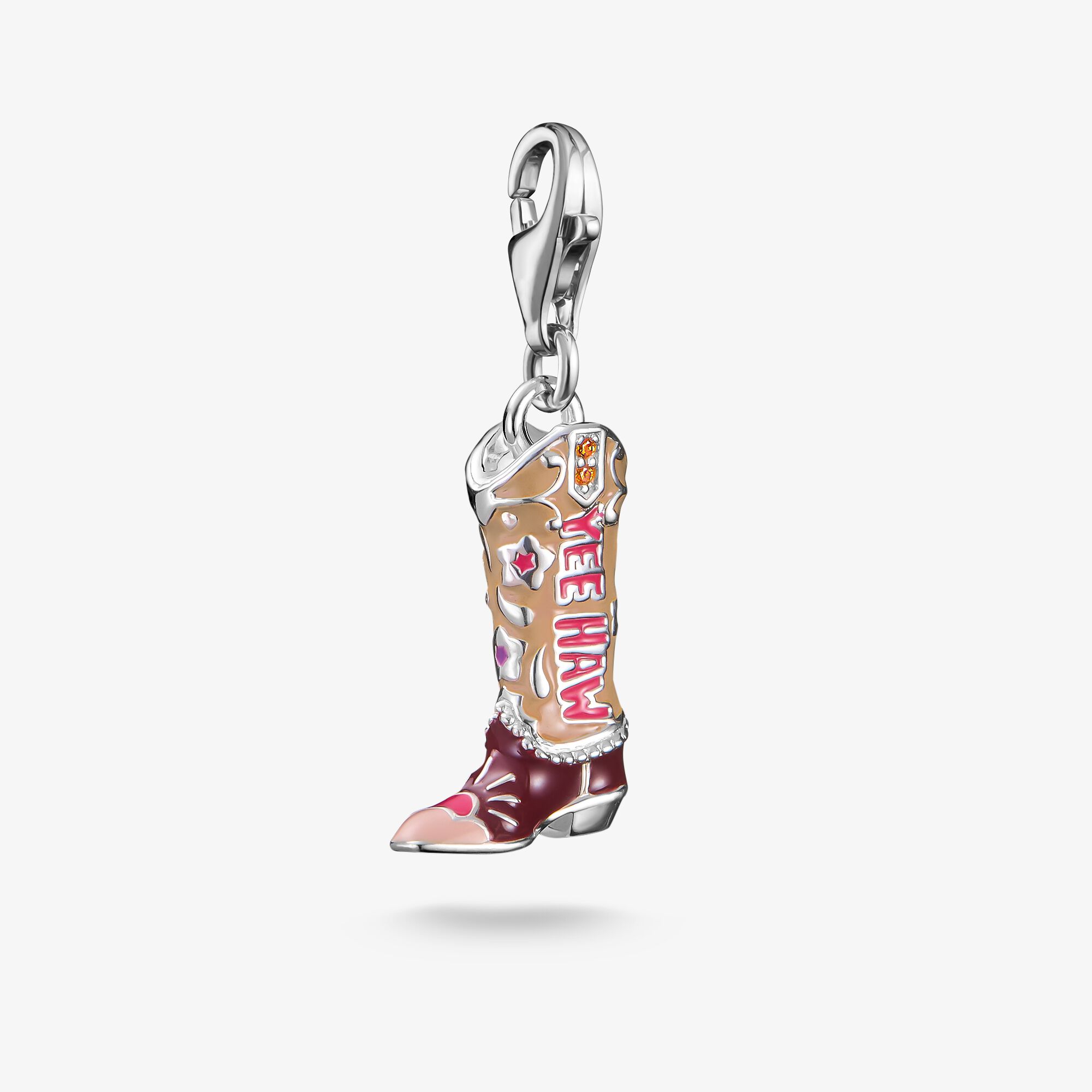 THOMAS SABO Pendentif charm bottes de cowboy en argent Argent sterling, Taille: one size, pour femme