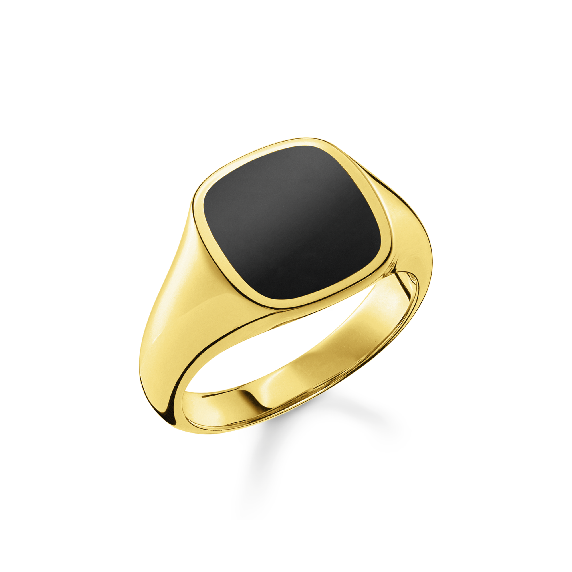 Thomas Sabo Ring klassisch schwarz-gold schwarz TR2332-177-11-64